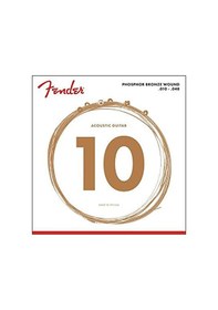 Resim Fender 0730060402 Phosphor Bronze Akustik Gitar Teli 10-48 60 