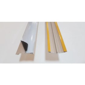 Resim Alüminyum Profil Parke Eşik Çıtası Destekli 90CM Bantlı 