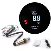Resim Reedark 52mm 2'li 1 Arada Hava/yakıt Oran Göstergesi Ve Voltmetre Seti - O2 Sensörlü Araç Modifikasyon Aparatı 