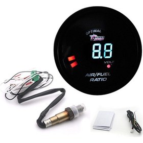 Resim Reedark 52mm 2'li 1 Arada Hava/yakıt Oran Göstergesi Ve Voltmetre Seti - O2 Sensörlü Araç Modifikasyon Aparatı 
