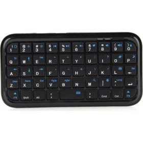 Resim Mini Bluetooth Klavye iphone 4 /4s Ps3 Uyumlu Kablosuz Klavye 