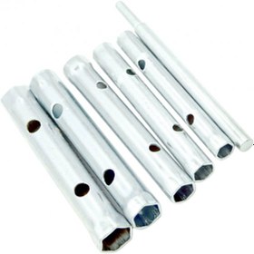 Resim Depolife T Kollu Buji Boru Anahtar Seti Kovan Tipi borulu Lokma Takımı  8-17mm Kollu set 6 parçalı 