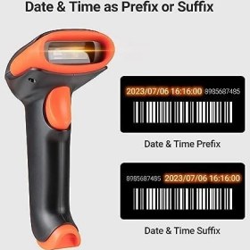 Resim Tera HW0002 Kablosuz Barkod Okuyucu, 1d/2d/qr Kod Tarayıcı, Bluetooth/2.4g/usb 3’ü 1 Arada, Titreşim Uyarılı & Şarj Göstergeli, Stand Dahil 