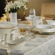 Resim Evaliza Coupe Paisley Gold Yemek Takımı 101 Parça 