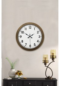 Resim 36 Cm Eskitme Metal Standart Duvar Saati Diğer 