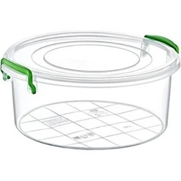 Resim İntora Yuvarlak Saklama Kutusu 2.4 Litre 