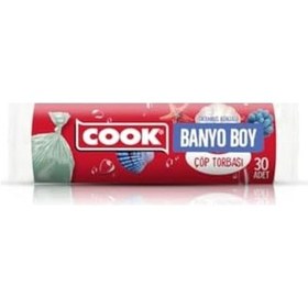 Resim Kokulu Çöp Torbası Banyo Boy Okyanus 32 X 42 Cm 30 Adet/rulo 