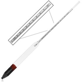 Resim Dansimetre 0.600-0.700 Gr Cm3 - Greinorm Alman Hidrometre-29.5Cm 