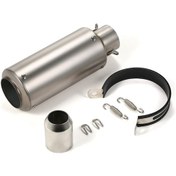 Resim Mufunye 38-51mm Evrensel Motosiklet Egzoz Borusu Kuyruk Tamiri Egzoz Susturucusu Motosikletler Atv'ler İçin Uygundur Chy1224 