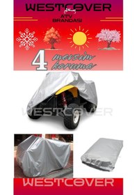 Resim Kanuni Atv 150 U On-road Atv Brandası Su Geçirmez Premium -gri 