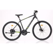 Resim RUUT 28J RUUT LEGENT 3.0 24V HD ŞEHİR BİSİKLETİ - SİYAH LİME - 49 KADRO 