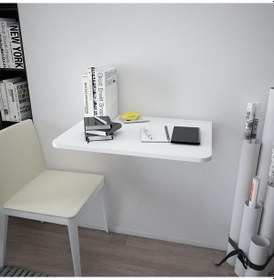 Resim Asratrend Duvara Monte Masa Çalışma Yemek Masası Duvardan Asra Trend Dmm-09 