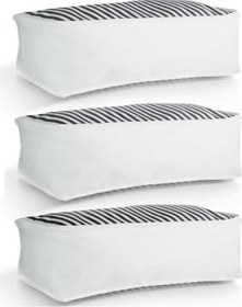 Resim Vedsey 3'lü Set & 50x25x20 Cm Baza Altı Lacivert Hurç Lacivert 