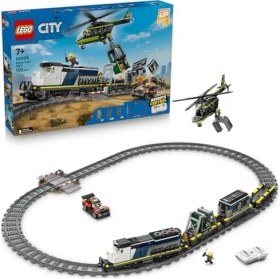 Resim Assess Store City Treni Soygunu 60508 - 7 Yaş ve Üzeri Çocuklar Için Dedektif, Memuru, Tren Makinisti ve 3 Hırsız Minifigürü Içeren Yaratıcı Oyuncak Yapım Seti, Hediye Fikri (1313 Parça) 