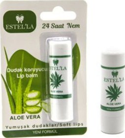 Resim Estella Lip Aloe Vera Dudak Balmı 