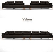 Resim Velura Home & Living Zeri Lobi Koltuğu & Şark Köşesi - Koyu Kahve 169 