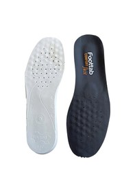 Resim Hakiki Deri Iç Taban Şok Emici Lateks Ayakkabı Tabanlığı Siyah 