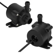 Resim Lidyahan Store Mikro Su Pompası, Dc 12V Mikro Fırçasız Su Soğutma Pompası Büyük 4pin Sessiz Su Soğutma Pompası, Sessiz ve Küçük Su Pompası, Ihtiyaçlarınızı Tamamen Karşılar 