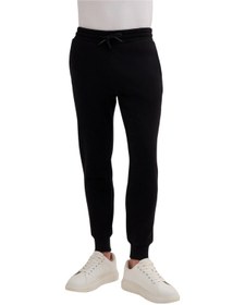 Resim Pamuk Karışımlı 3 İplik Şardonlu Eşofman Altı 86010 Siyah 