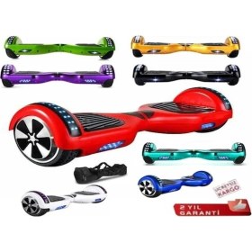Resim Smart Store Smartstore Hoverboard Smart Balance Scooter Elektrikli Kaykay Akıllı Denge ! Altın Çantalı 