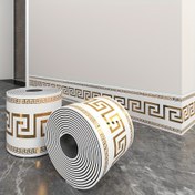 Resim 1 Rulo, 5.0 metre x 10.01 cm, Büyük Rulo Kalınlaştırılmış Versiyon, Avrupa Tarzı Mermer Fayans Paneli Duvar Kağıdı, Kendinden Yapışkanlı PVC Sahte Tuğla, Soyma ve Yapıştırma, Kendinden Çıkarılabilir, Kalıntısız, Su Geçirmez, Aşınmaya Dayanıklı, Uzun Ömürlü, Yatak Odası Köşe Dekorasyonu, Duvarlar, Kapılar, Merdivenler, Mutfak, Banyo, Dolap Kenarı, Zemin Duvar Koruma Şeridi, Ev Dekorasyonu İçin Mükemmel 