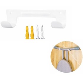 Resim Microcase Duvara Monte Ütü Ve Eşya Askılığı Al5441 Beyaz 