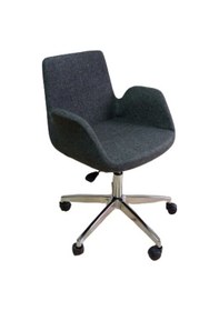 Resim Kamusalmarket Personel Koltuğu Çalışma Sandalyesi Döküm Süngerli 