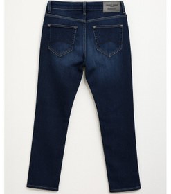 Resim Banny Jeans Erkek Düz Kesim Esnek Rahat Koyu Mavi Jean Pantolon Koyu Mavi 