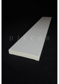 Resim Diecor Dekoratif Boyanabilir 25 Adet 6 Cm Polistren Duvar Çıtası Beyaz 6 Cm Model:xa149 