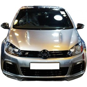 Resim Genel Markalar Volkswagen Golf 6 (2009-2012) R Tampon Uyumlu Ek (plastik) 