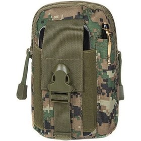Resim Kemer Bel Çantası Taktik Molle Edc Maket Çantası Gadget Kamp Yürüyüş Açık Dişli Cep Telefonu Kılıf Tutucu 