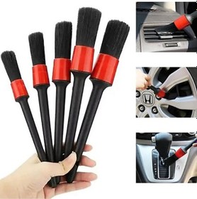 Resim Oto Detay Fırçası Seti 5'li Kaliteli Detaylı Farklı Boyutlar 