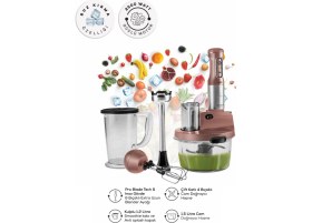 Resim Allians 6 Bıçaklı Güçlü Mutfak Robotu, Çok Fonksiyonlu, 2500W, Pratik Kullanım 