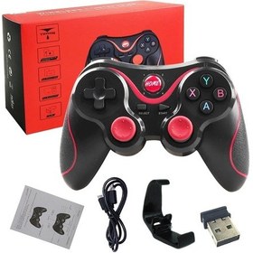 Resim Gampad Alma Tutucu-tak Ve Çalıştır T3 Usb 2.4g Kablosuz Bt Joystick Oyun Denetleyicisi Cep T Ios/ Ps3/ Joystick & Gamepad 45429562 
