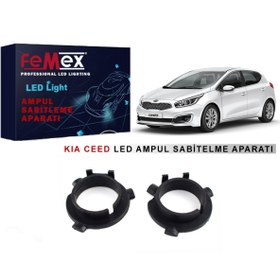 Resim Sistem Led Market Kia Ceed Araçlar Için Far Tutucu Led Ampul Sabitleme Aparatı 