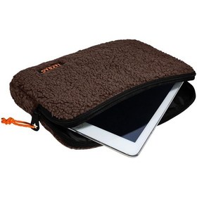 Resim Jacbag Teddy Kahverengi/turuncu Peluş Erkek Çocuk Tablet Çantası Tablet Kılıfı 