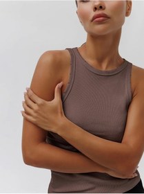 Resim Serovskı Ribanalı Spor Sütyen 387405201 Kahverengi 