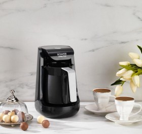 Resim Schafer Coffee Point Türk Kahve Makinesi-Siyah/gri 