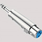 Resim 1 adet JYFT 1/4 TRS Erkek XLR Dişi Adaptörü, Cat5e Ethernet Kablosu Uyumlu, Yuvarlak Stereo Ses Bağlayıcı, Pil Gerektirmez 
