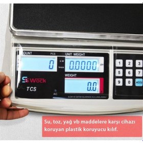 Resim Swock Tcs-a 15k Dijital Hassas Sayıcı Terazi - Hassasiyet: 0.2 Gr. Max: 15 Kg. 