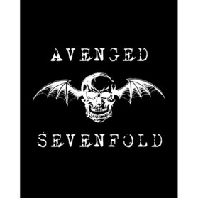 Resim Z zepplin Avanged Sevenfold Skull Büyük Sırt Patch Yama 