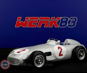 Resim 1:18 WERK83 1955 Mercedes Benz W196 #2 Fangio Monaco GP 1955 