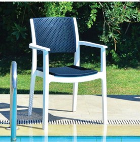 Resim Holiday Atlas Sandalye 2'li Set Antrasit 