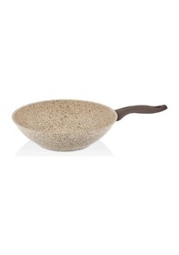 Resim Falez Creamy Granittec 28 Wok Tava 