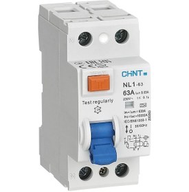 Resim Chint 200214 Nl1 2x63a 30ma 6ka Kaçak Akım Rölesi Ac Tip 