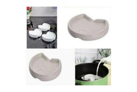 Resim Mikasso 1 Adet Porselen Süt Taşırmaz, 7 cm Ses Çıkartıcı Süt Taşı, Milk Saver Porselen 