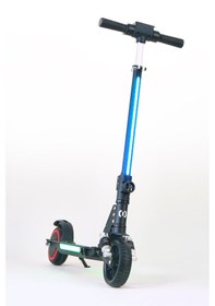 Resim Elektrikli Çocuk Scooter 130w 3 Kademe Hız Ayarlanabilir Gidon Uzun Menzil Koruma Seti Hediye Siyah 