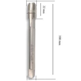 Resim Mte M12X1,25 Ince Diş Makina Kılavuzu Düz Hsse Dın 374/C 