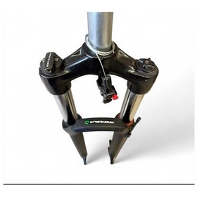 Resim Zoom Vaxa 32 Air 27,5" Jant Havalı Gidondan Kilitli Bisiklet Maşası 1-1/8 Qr Maşa Magnezyum Bacak Siyah 