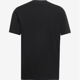 Resim Regular Fit Normal Kesim Bisiklet Yaka %100 Pamuk Siyah Tişört L241576001 Siyah 